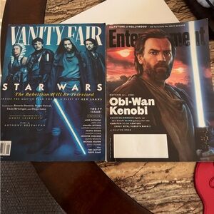 Star Wars Vanity Fair and Entertainment Weekly Magazines